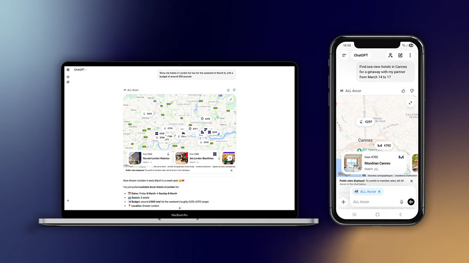 Accor lidera inovação na hospitalidade com o lançamento de seu app ALL Accor no ChatGPT